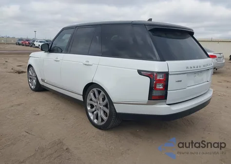 2016 Land Rover Range Rover 3.0L V6 Supercharged Hse z USA, uszkodzony, nr VIN SALGS2VF4GA283694